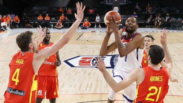 奥运男篮八强对阵:美国男篮提前遭遇西班牙